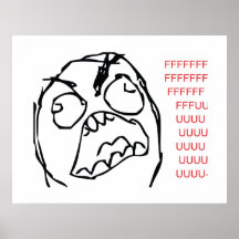 Rage Troll Affiches