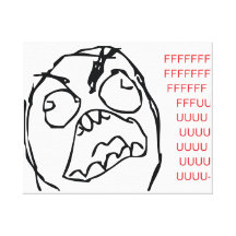 Rage Troll Impressions Sur Toile