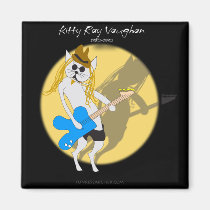 Raie Vaughan de Kitty magnets