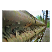 Rail de pont de Walhonding Photographie