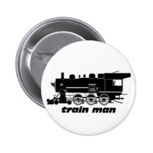 Railroading modèle d'homme de train pin's