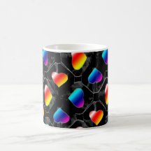 rainbowheartsretrobig tasse