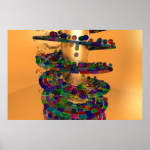 Rampe en spirale posters