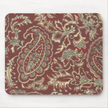 Ranch occidental Paisley Mousepad Tapis De Souris