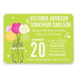 Ranunculus ModernTypography rose de photo de chaux Invitations