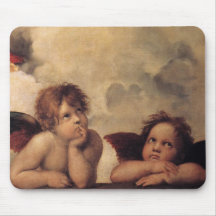 Raphael, ange de Sistine Tapis De Souris