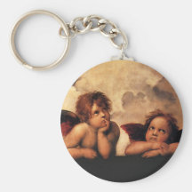 Raphael Sanzio - anges (détail) Porte-clés