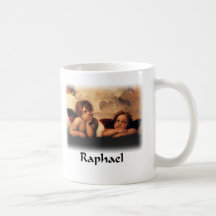 Raphael Sanzio - anges (détail) Tasse À Café