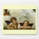 Raphael "Sistine Madonna" (circa 1513) (détail) Tapis De Souris