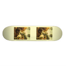 Raphael "St George et le dragon" (circa 1505) Skateboards Customisés