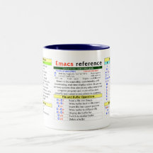 Rapide-Référence d'Emacs Mugs