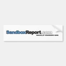 Rapport de bac à sable autocollant pour voiture