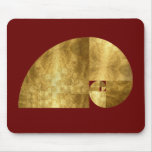 Rapport d'or, spirale de Fibonacci Tapis De Souris