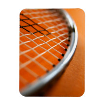 Raquette de badminton magnet en vinyle