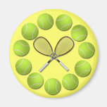 RAQUETTE ET BOULES DE TENNIS AIMANTS