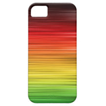 Rasta a rayé le cas de Coque-Compagnon d'Iphone 5 Coque Case-Mate iPhone 5