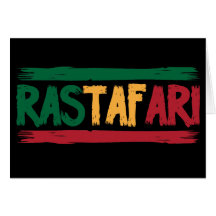 Rastafari Carte De Vœux