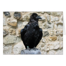 Raven Carte De Vœux