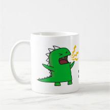 RAWR Dino - personnalisable ! Tasse À Café