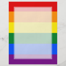 Rayure de drapeau d'arc-en-ciel de gay pride de LG Prospectus