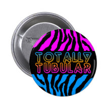 RAYURE TOTALEMENT TUBULAIRE de TIGRE du TIGRE 80s  Pin's Avec Agrafe