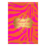 Rayures 16/Zebra douces de PixDezines Invitation