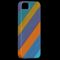 Rayures chaudes vintages de diagonale de couleurs coques case-mate