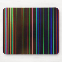 Rayures de couleur tapis de souris
