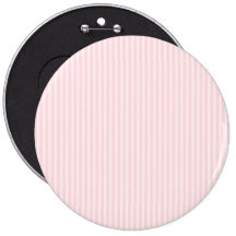 Rayures de sucrerie de rose en pastel badge avec épingle