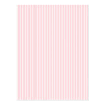 Rayures de sucrerie de rose en pastel carte postale