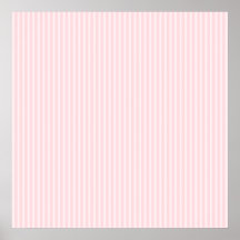 Rayures de sucrerie de rose en pastel posters