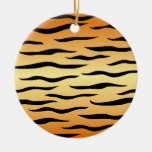 Rayures de tigre - ornement rond