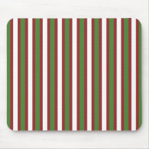rayures de vacances tapis de souris