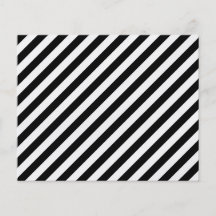 Rayures diagonales noires et blanches prospectus en couleur