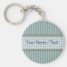 Rayures et conception de plaid porte-clef