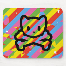 Rayures folles Mousepad de Petsami Tapis De Souris