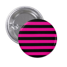 Rayures roses et noires d'Emo Pin's Avec Agrafe