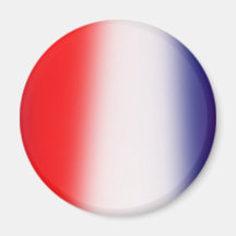 Rayures ! Rouge, blanc, et bleu Magnets Pour Réfrigérateur