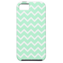 Rayures vertes en bon état de zigzag coque iPhone 5 Case-Mate