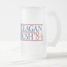 Reagan Bush 84 1984 rétros campagnes vintages Mugs
