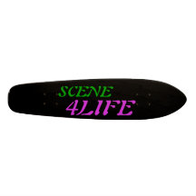 REBELi "Cali Style SCENE 4LIFE Longboard Custom Skate Board
