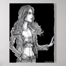 Rebelle en cuir posters