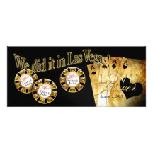 Réception de luxe de Vegas (contactez- quemoi 2 pe Cartons D'invitation