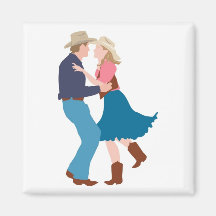Réception de mariage occidentale décontractée magnets