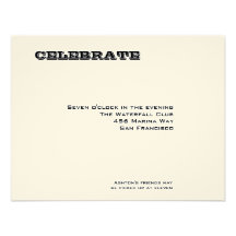 Réception de Mitzvah de barre d'Ashton Cartons D'invitation