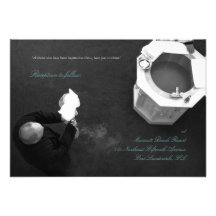 Réception de police baptismale invitation personnalisable