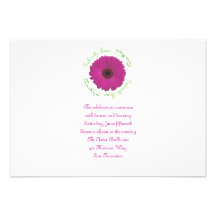 Réception de rose de Sophie petite pour l'invitati