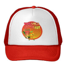 Recette de lever de soleil de tequila casquette de camionneur