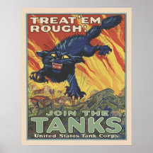 Recrutement vintage de militaires de corps de rése affiches