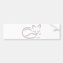 RedFox Autocollant Pour Voiture